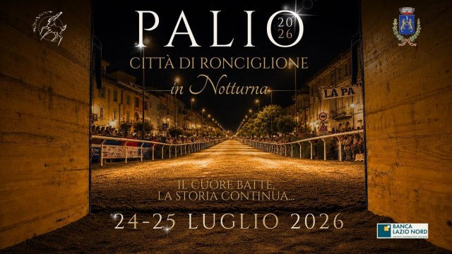 CONFERENZA STAMPA DI PRESENTAZIONE PALIO CITTA' DI RONCIGLIONE
