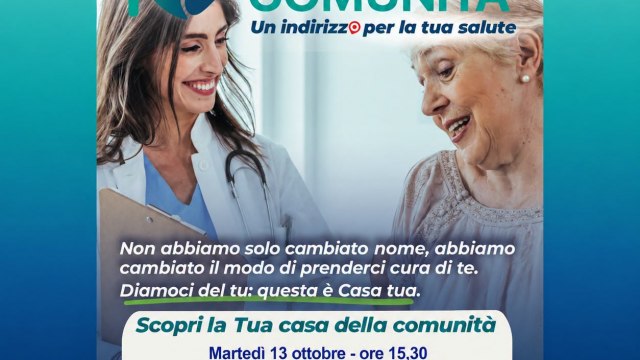 Scori la Tua casa della Comunita' 
